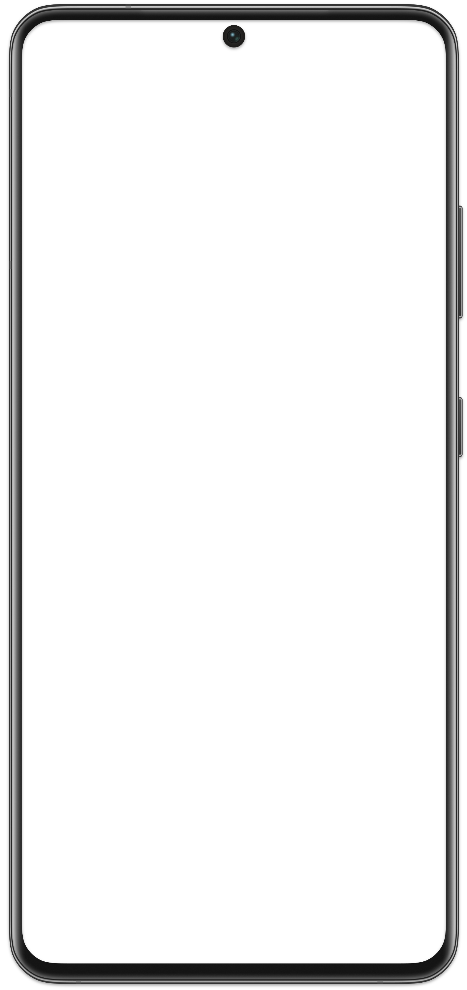 Smart Notes AI mobile app home screen showing note list interface - Phone frame